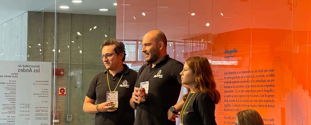 Judges at the Eleva Summit at the Universidad de Los Andes